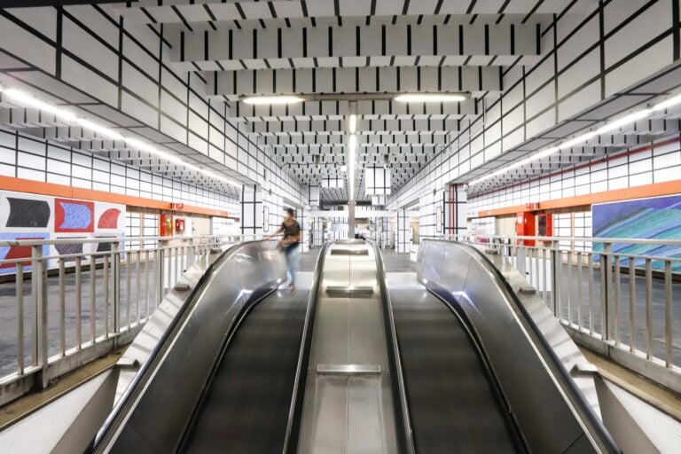 “Prospettiva comune” MAXXI e Atac Roma Metrostazione Vittorio Emanuele, Roma Foto: Costantino Artino
