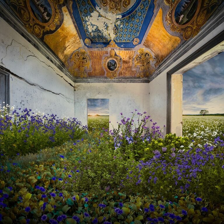 Aldo Salucci Blue Velvet, 2025, Fotografia digitale su CromaLuxe