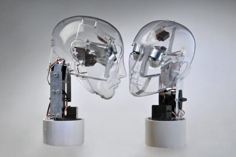 Ale Guzzetti, Affective Robots - Impossible kiss, 2012