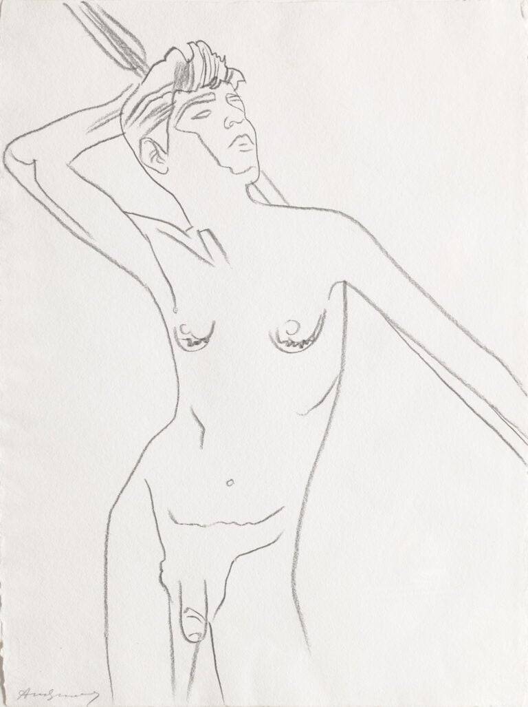 Andy Warhol, Omaggio a Von Gloeden, 1978. Courtesy Bozner Kunstauktionen