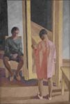 Annunciazione, 1927, olio su tavola, 151 x 100 cm. Collezione privata. Photo Credit Giuseppe e Luciano Malcangi. © Felice Casorati by SIAE