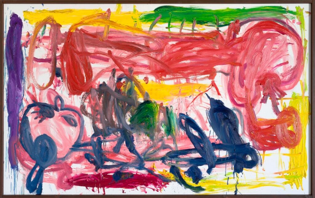 Armen Eloyan, Love, 2025, oil on canvas, 147,5 x 235 cm 58.1 x 92.5 inch