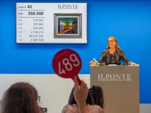 Solidi risultati all’asta di arte moderna e contemporanea de Il Ponte a Milano