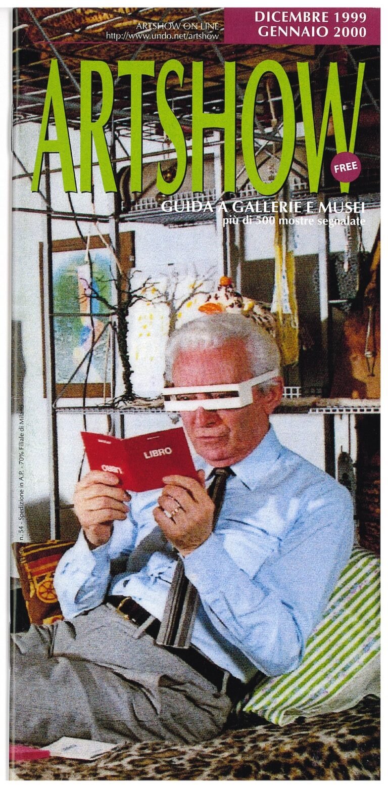 Artshow, dicembre 1999-gennaio 2000. In copertina Bruno Munari