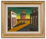 Giorgio de Chirico, Piazza d'Italia. Courtesy Il Ponte Casa d'Aste