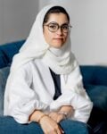 Azza Aboualam, 2025. Courtesy of National Pavilion UA, La Biennale di Venezia. Photo Daryll Borja of Seeing Things