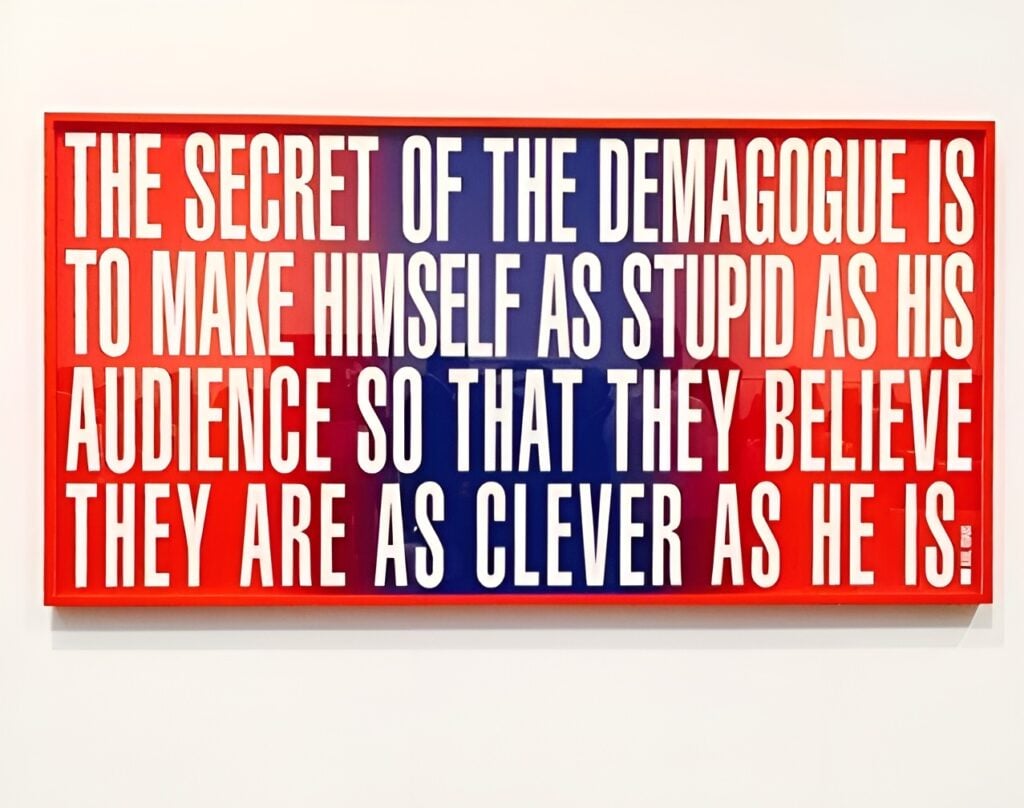 barbara kruger untitled secret 2016 3 La grande artista Barbara Kruger in Ucraina con un progetto d'arte pubblica sui vagoni di un treno