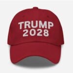 Baseball cup con la scritta Trump 2028