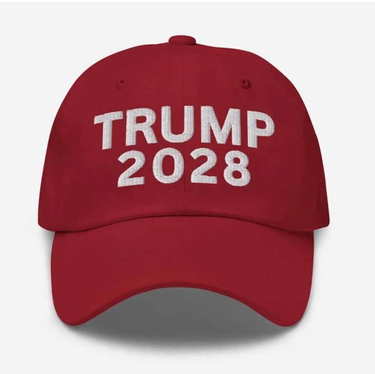 Baseball cup con la scritta Trump 2028