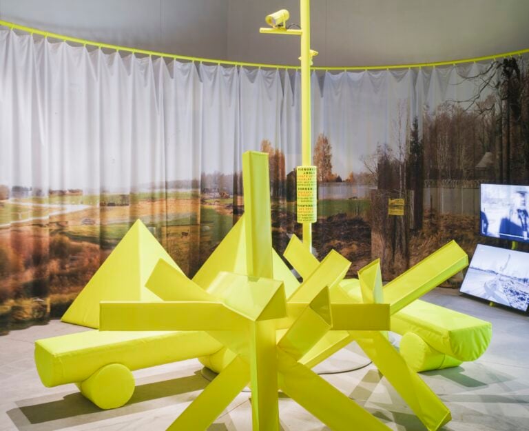 Biennale Architettura 2025, Padiglione Lettonia, Landscape of Defence. Photo Michiel De Cleene