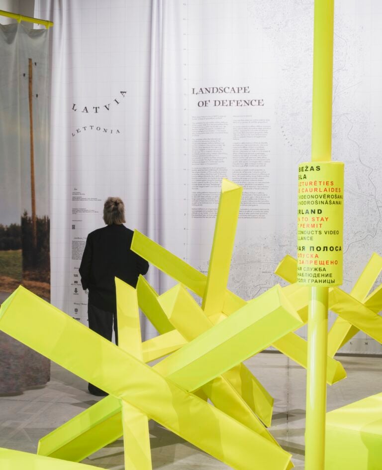 Biennale Architettura 2025, Padiglione Lettonia, Landscape of Defence. Photo Michiel De Cleene