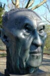 Bonn. Germania La statua di Hubertus von Pilgrim dedicata al cancelliere Adenauer®Photo Dario Bragaglia