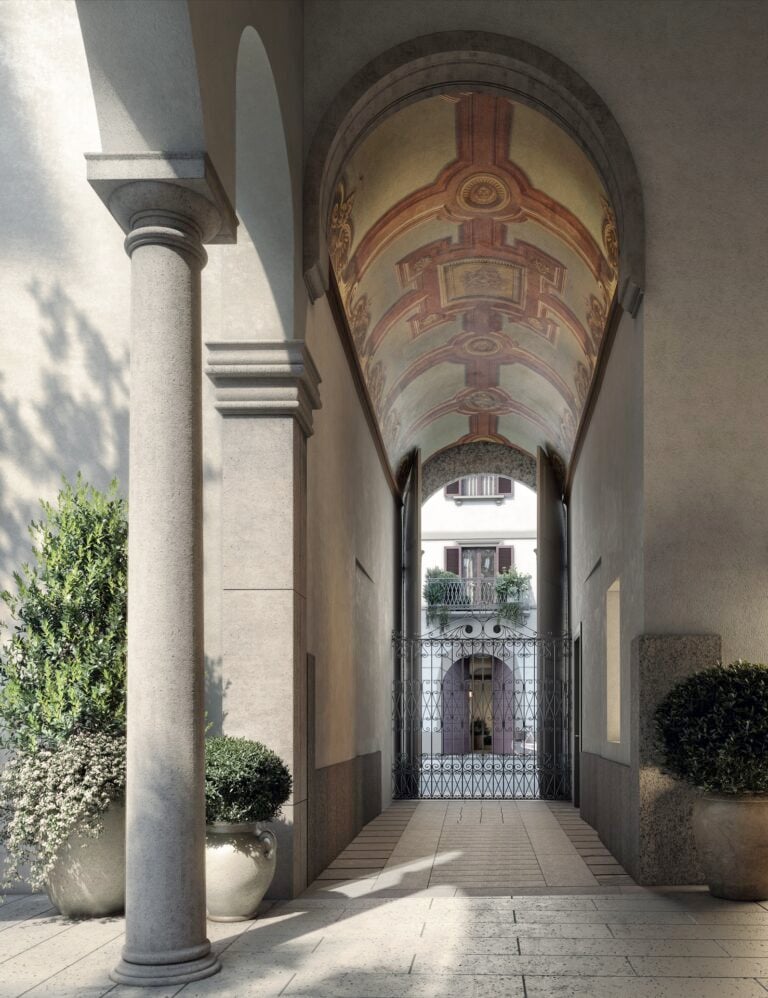 Ca' Santa Marta, Cam Esterno Androne Angolo
