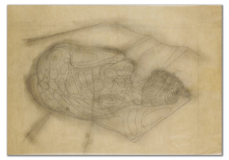 Cagnaccio di San Pietro, Studio per nudo (Dopo l'orgia), 1928. Courtesy Il Ponte Casa d'Aste