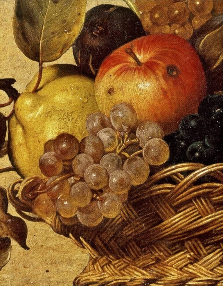 Caravaggio, Canestra di frutta, Pinacoteca Ambrosiana, Milano. ©Veneranda Biblioteca Ambrosiana - Mondadori Portfolio