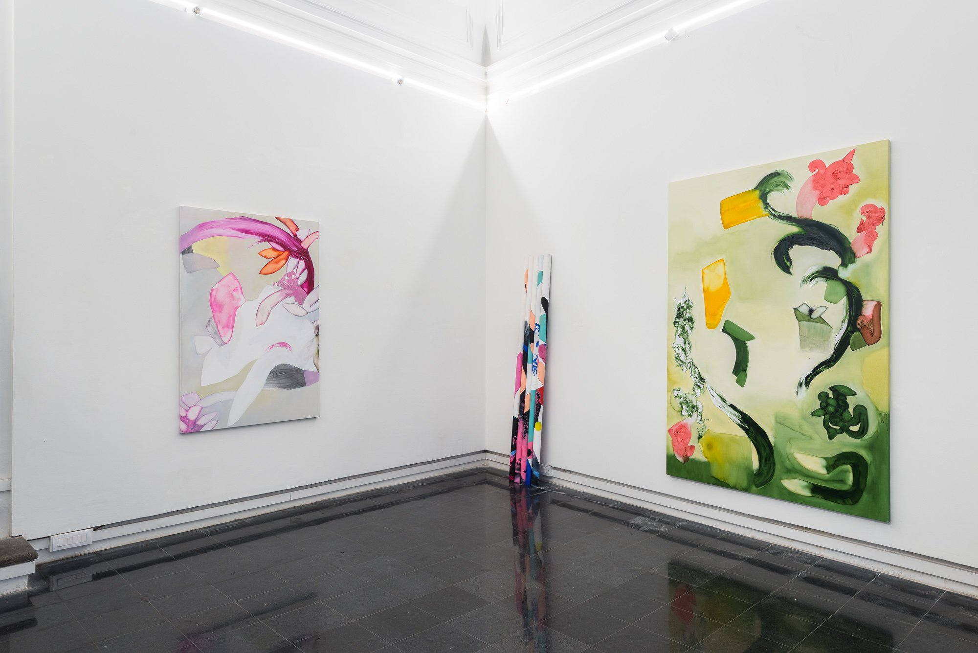 Caterina Silva , things that will never become objects, installation view at Galleria Eugenia Delfini, Roma, 2025. Foto Sebastiano Luciano. Courtesy Galleria Eugenia Delfini