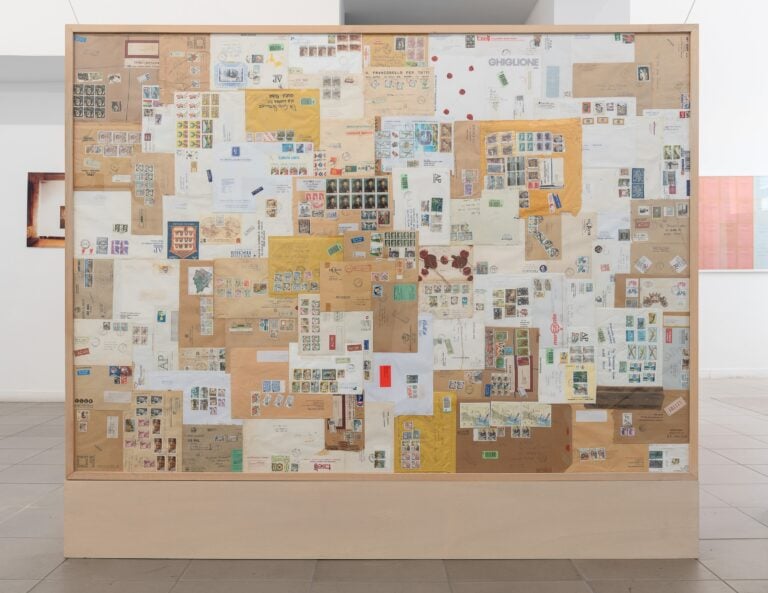 Cesare Pietroiusti, Materia paterna, installation view at The Gallery Apart, Roma, 2025. Photo Eleonora Cerri Pecorella