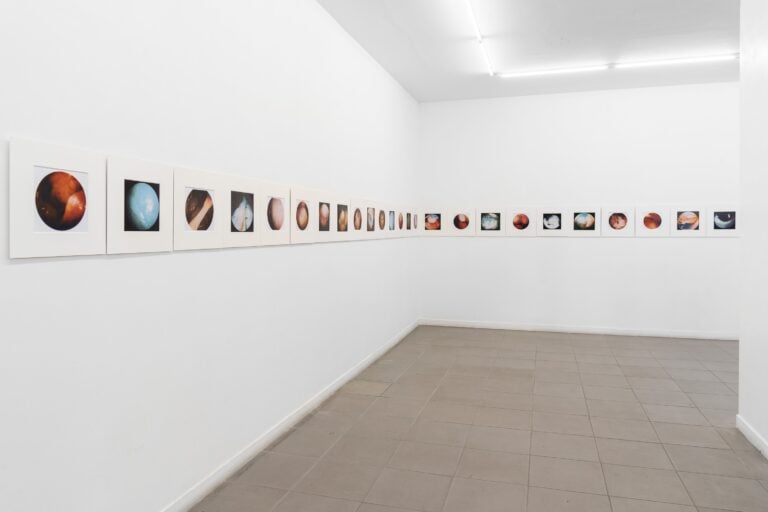 Cesare Pietroiusti, Materia paterna, installation view at The Gallery Apart, Roma, 2025. Photo Eleonora Cerri Pecorella
