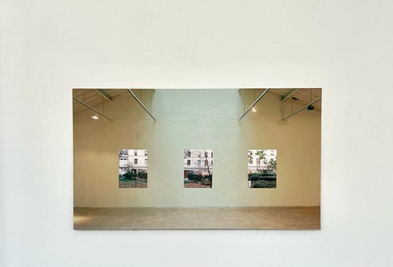 Cesare Pietroiusti, Materia paterna, installation view at The Gallery Apart, Roma, 2025. Photo Eleonora Cerri Pecorella