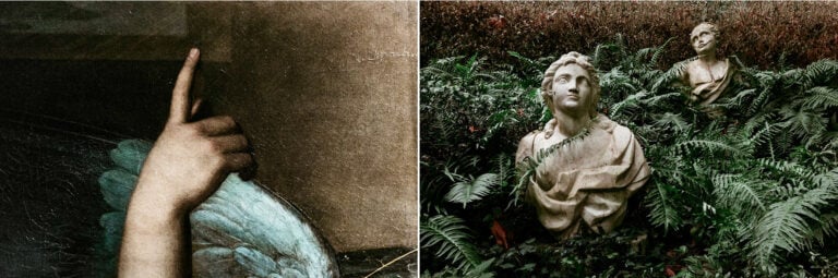 ©Ilaria Sagaria, Piena di grazia, Dittico statue, 2023_Courtesy Alessia Paladini Gallery Milano