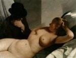 Conversazione platonica, 1925, olio su tavola, 78,5 x 100 cm. Collezione privata. © Felice Casorati by SIAE