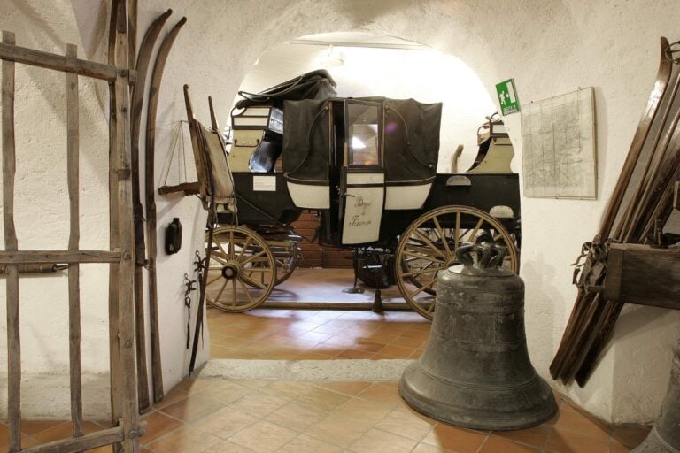 Diligenza dello Stelvio esposta al Museo Civico di Bormio, crediti Roby Trab per Museo Civico di Bormio