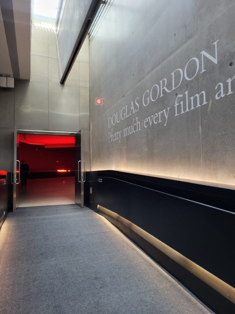 Douglas Gordon, Pretty much every film and video work from about 1992 until now, exhibition view at MAXXI Roma, 2025. Photo Livia Montagnoli