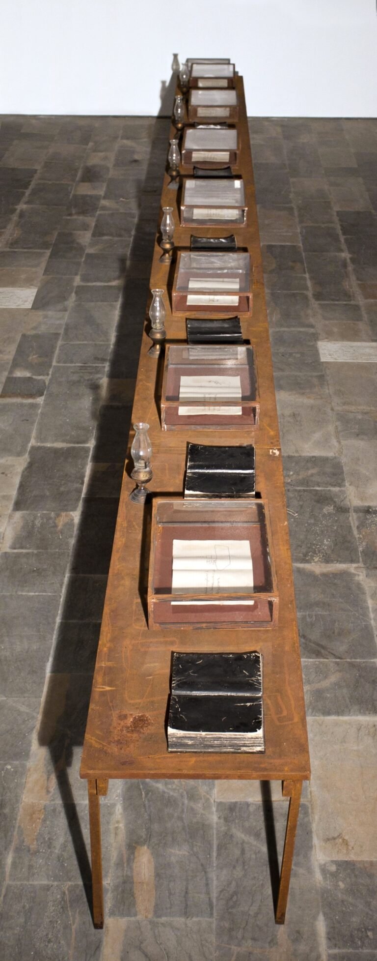 Emilio Isgrò, Gibella del martirio, 1982