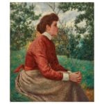 Federico Zandomeneghi, L'Attente. Courtesy Pandolfini