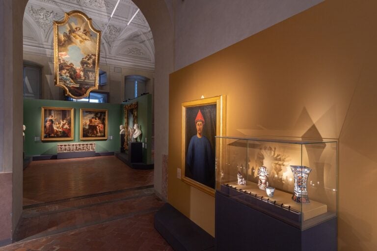 Firenze e l’Europa. Arti del Settecento agli Uffizi, allestimento della mostra, 2025