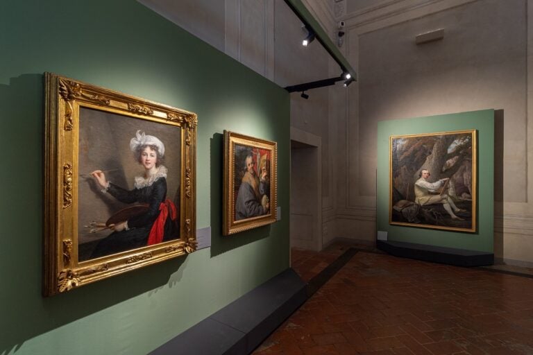 Firenze e l’Europa. Arti del Settecento agli Uffizi, allestimento della mostra, 2025