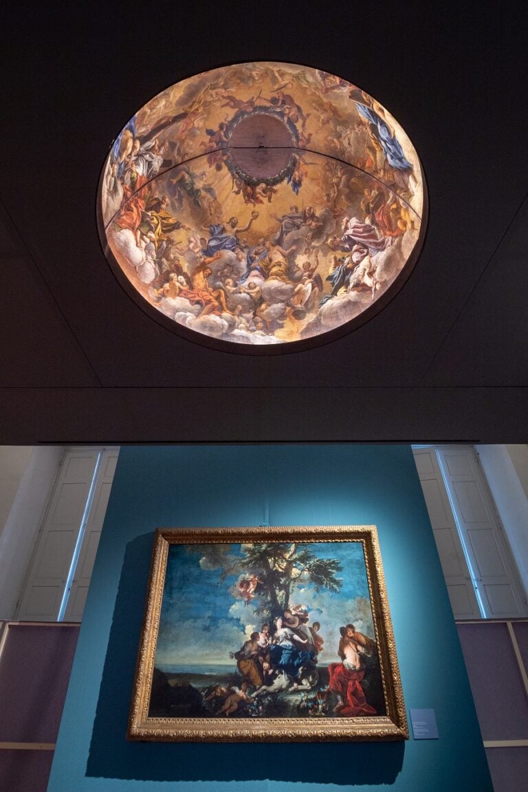 Firenze e l’Europa. Arti del Settecento agli Uffizi, allestimento della mostra, 2025
