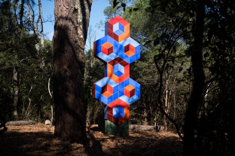 Francia Commanderie de Peyrassol Victor Vasarely, Sculpture P&T, 1978, courtesy Victor Vasarely and Peyrassol, (c) C. Goussard