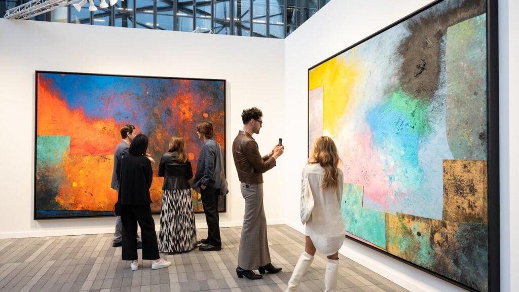 Frieze NY 2024, Gagosian. Photo Casey Kelbaugh