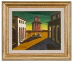 Giorgio de Chirico, Piazza d'Italia, 1953. Courtesy Il Ponte Casa d'Aste