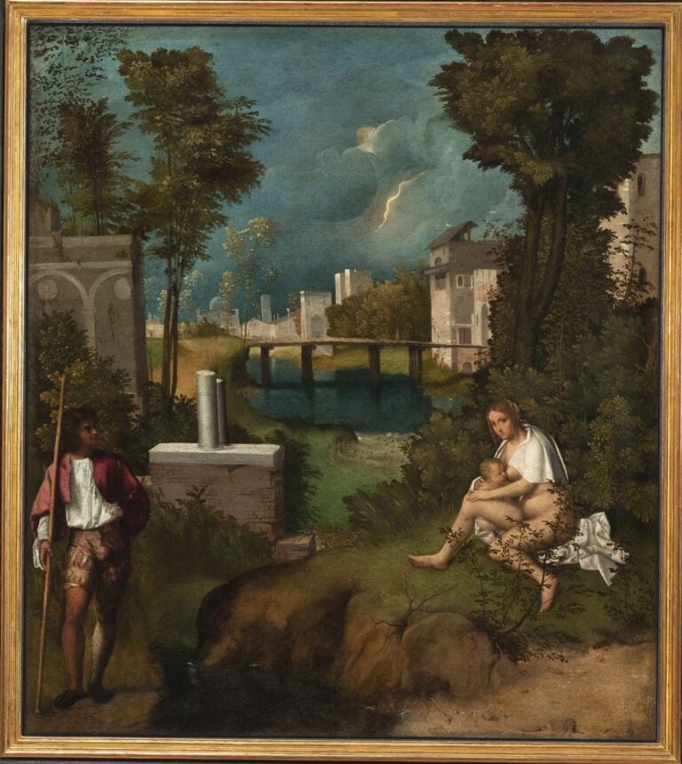 Giorgione, La tempesta, 1508 ca., Venezia, Gallerie dell’Accademia