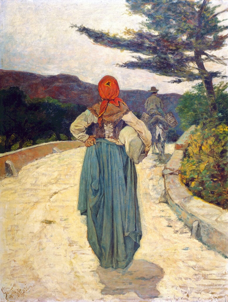 Giovanni Fattori, La strada bianca