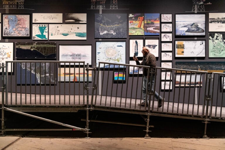 Il Padiglione Italia alla Biennale Architettura 2025. Photo Irene Fanizza