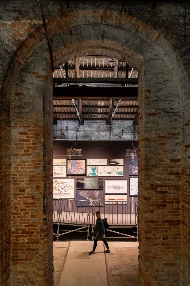 Il Padiglione Italia alla Biennale Architettura 2025. Photo Irene Fanizza