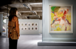 Installation of Man in Wainscott by Willem de Kooning at Fenix, the new international art museum devoted to migration, opening in Rotterdam on Friday 16 May 2025 Image copyright Robin Utrecht