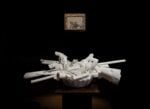 Jago, Natura Morta, 2025, Marmo statuario, 127x61x39 cm. Photo by Jago © JAGO, by SIAE 2025 1