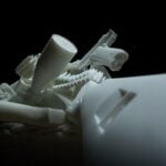 Jago, Natura Morta, 2025, Marmo statuario, 127x61x39 cm. Photo by Jago © JAGO, by SIAE 2025