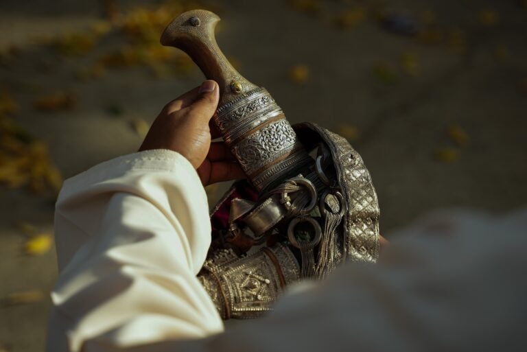 Khanjar, elements of inspiration for the Omani Pavilion space and design