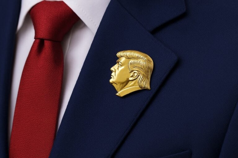 La spilla di Donald Trump