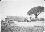 La villa del ciantro Giuseppe Panitteri, a san Nicola, Agrigento, in una foto dei primi del '900. Oggi sede del museo archeologico Griffo