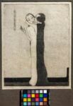L'abbraccio, 1914, acquaforte e acquatinta, 305 x 243 mm. Collezione privata. Photo Credit Pino Dell’Aquila. © Felice Casorati by SIAE