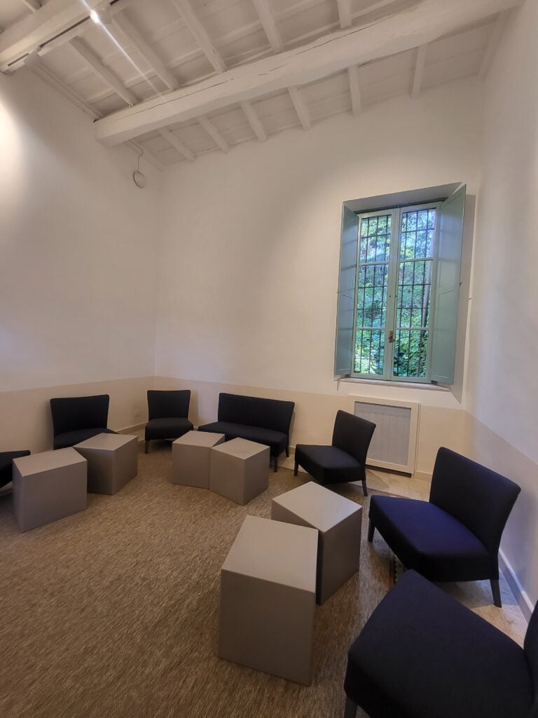 L'aula studio alla Casina del Salvi