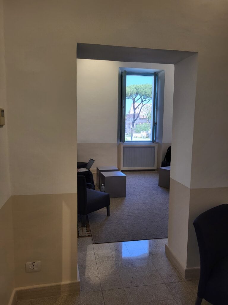 L'aula studio alla Casina del Salvi
