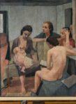 Le sorelle Pontorno, 1937, olio su tela, 162 x 129 cm. UniCredit Art Collection. Photo Credit Sebastiano Pellion di Persano. © Felice Casorati by SIAE
