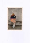 Lilly Lulay, Time travellers _ f01abstr789hborli, 2023, photo collage (analog b_w found footage, digital C-print), 6,1 cm x 9 cm (unframed), framed_ 40 x 50 cm